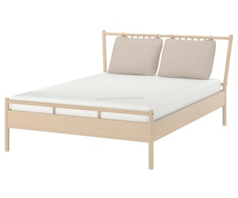 Кровать Ikea Bjorksnas Luroy 160х200 (Березовый шпон/Береза)