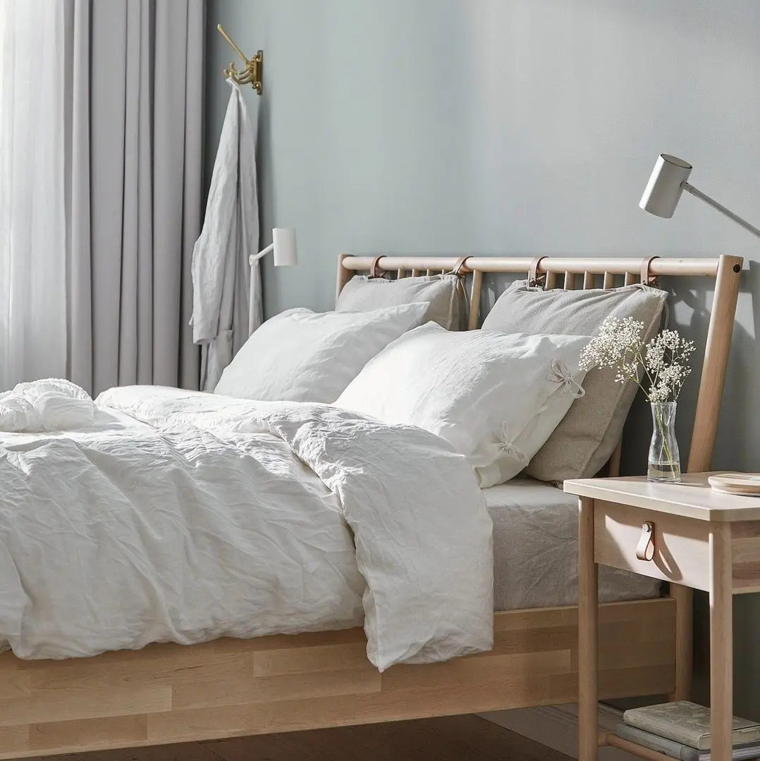 Pat Ikea Bjorksnas Luroy 160x200 (Mesteacan)