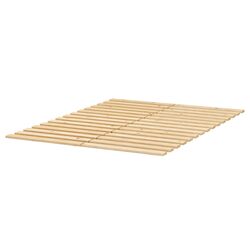 Pat Ikea Brimnes Lindbaden cu depozitare/tablie 160x200 (Alb) Thumb