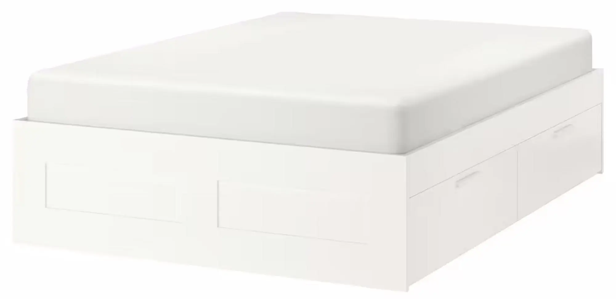 Pat Ikea Brimnes Luroy 160x200 (Alb)