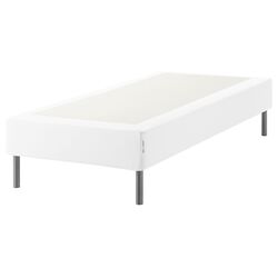 Pat Ikea Espevar + saltea cu arcuri Bjorli 20cm 90x200 (Alb) Thumb