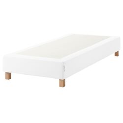 Pat Ikea Espevar + saltea cu arcuri Burfjord 10cm 90x200 (Alb) Thumb