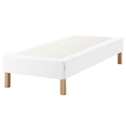 Pat Ikea Espevar + saltea cu arcuri Burfjord 20cm 90x200 (Alb) Thumb