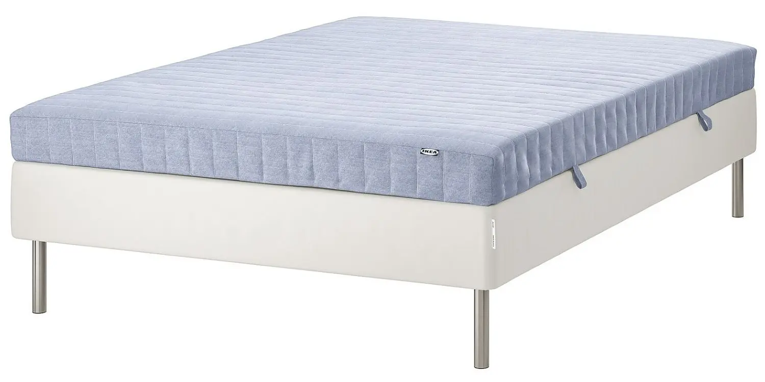 Pat Ikea Espevar/Vadso Bjorli 20cm 140х200 (Alb/Extra Ferma Bleu)