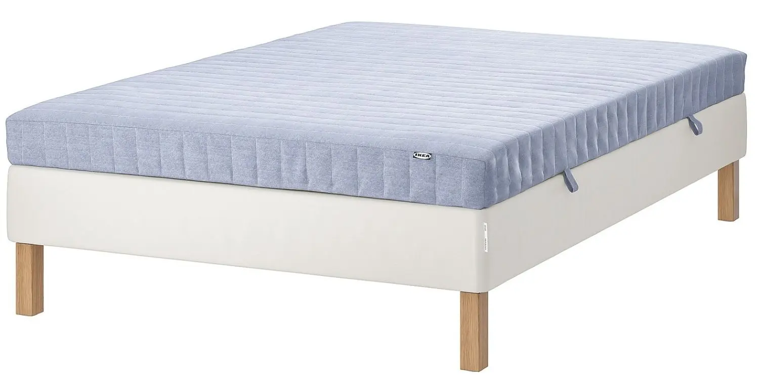 Pat Ikea Espevar/Vadso Burfjord 20cm 140х200 (Alb/Extra Ferma Bleu)