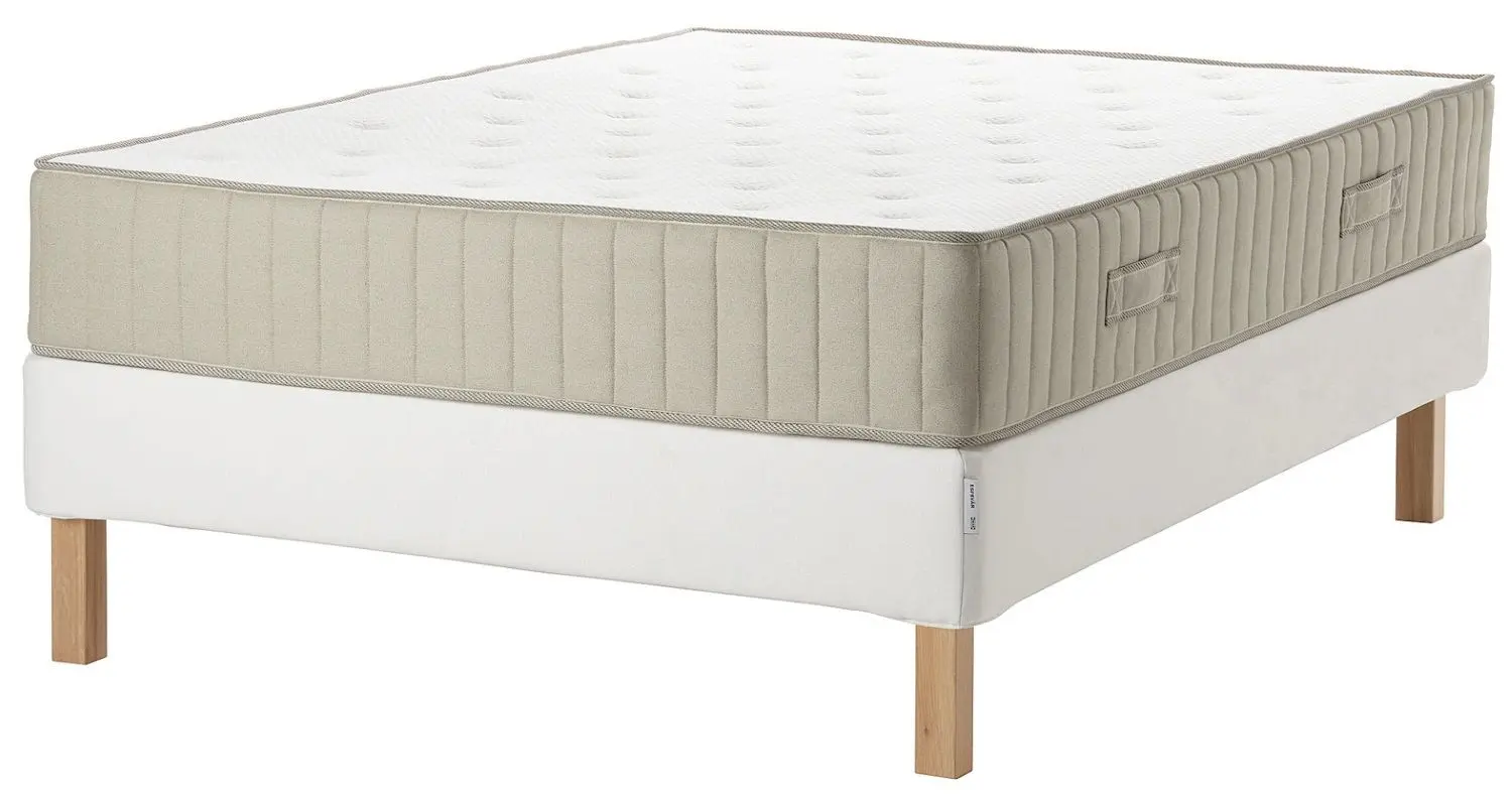 Pat Ikea Espevar/Vatnestrom Burfjord 20cm 140х200 (Alb/Extra Ferma Natur)