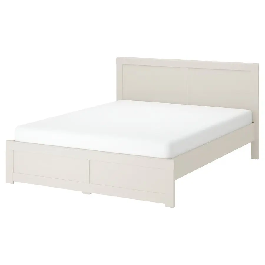 Кровать Ikea Fagelfjallet/Lindbaden 140x200 (Грязный белый)