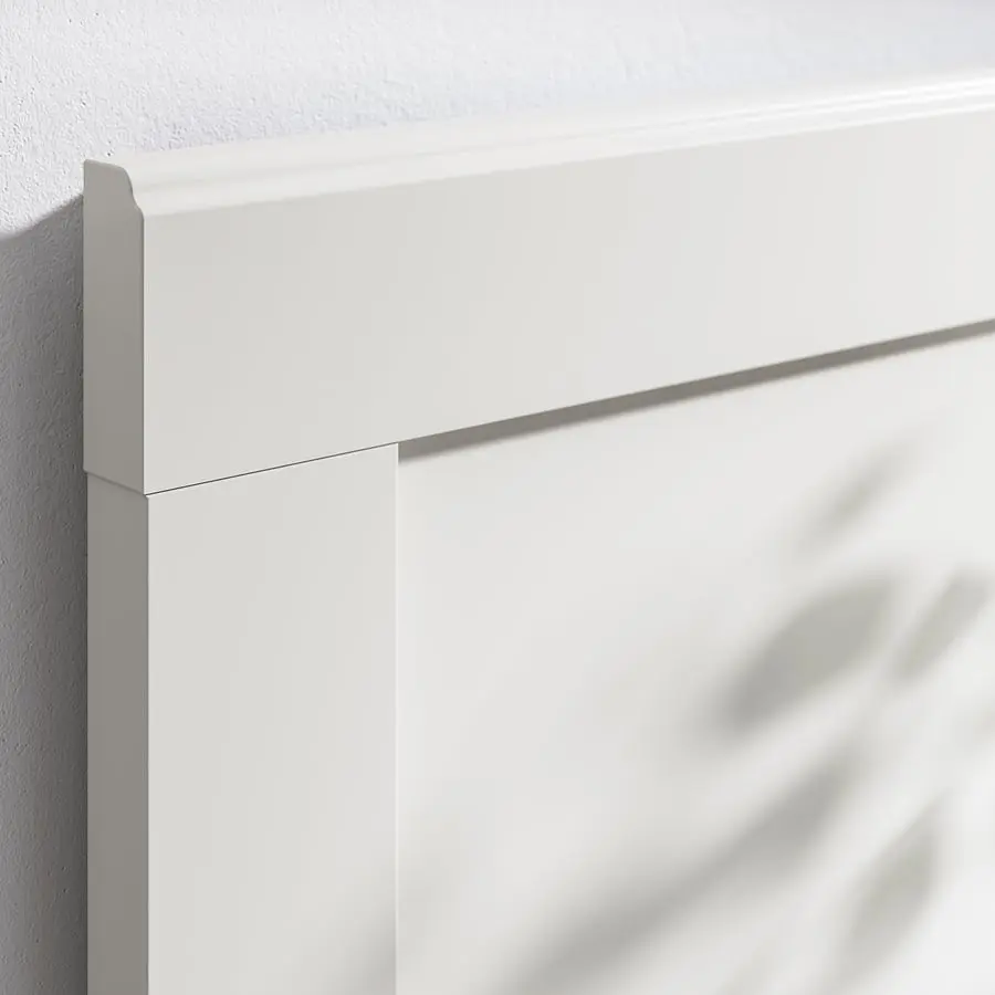 Pat Ikea Fagelfjallet/Luroy 4 sertare 140x200 (Alb murdar) - 5