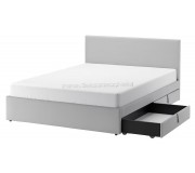 Кровать Ikea Gladstad 2 ящика 160х200 (Кабуса Серый)