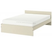 Кровать Ikea Gursken Luroy 140x200 (Светло-бежевый)