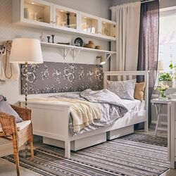 Кровать Ikea Hemnes 90х200 (Белый) Thumb