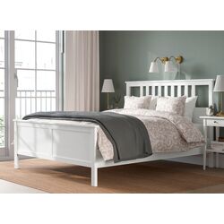 Pat Ikea Hemnes Akrehamn 160x200 (Alb/Ferma)