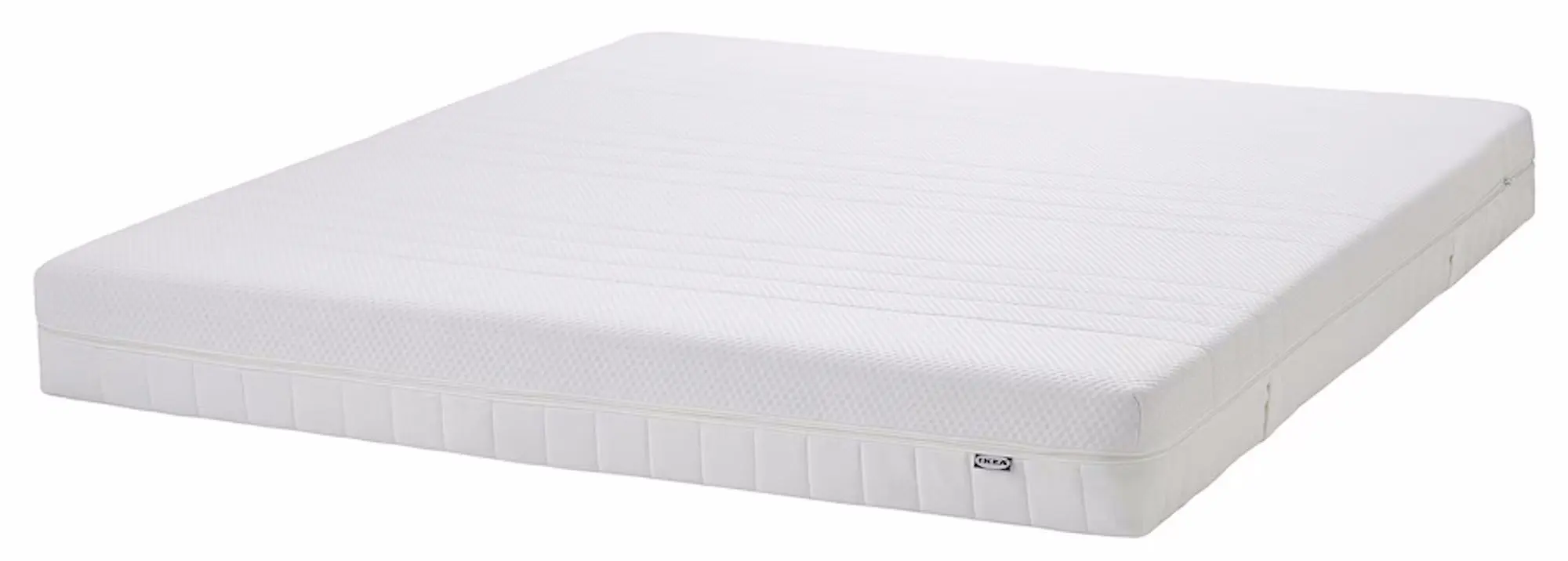 Pat Ikea Hemnes/Akrehamn ferma/cu saltea 90x200 (Alb)