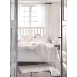 Кровать Ikea Hemnes Lindbaden 160х200 (Белый) Thumb