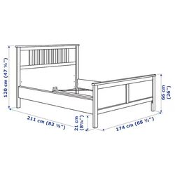 Кровать Ikea Hemnes Lindbaden 160х200 (Белый) Thumb
