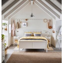 Pat Ikea Hemnes Lindbaden 180х200 (Alb) Thumb