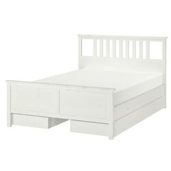 Кровать Ikea Hemnes Lindbaden 4 ящика 160х200 (Белый)