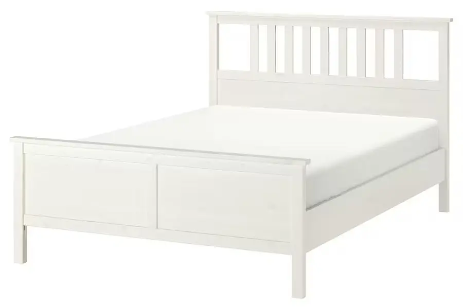 Кровать Ikea Hemnes Lonset 140х200 (Белая Морилка)