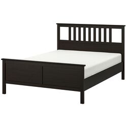 Pat Ikea Hemnes Lonset 160х200 (Negru-Maro) Thumb