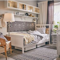 Pat Ikea Hemnes Lonset 90х200 (Alb) Thumb