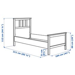 Pat Ikea Hemnes Lonset 90х200 (Alb) Thumb