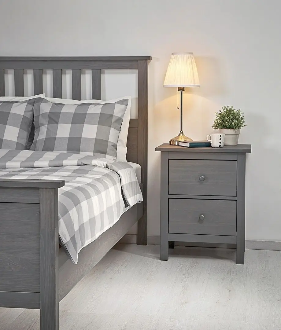 Pat Ikea Hemnes Luroy 140х200 (Gri) - 4