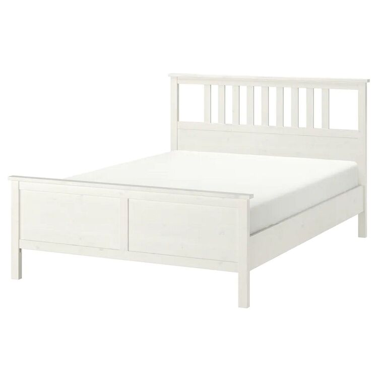 Кровать Ikea Hemnes Luroy 140x200 (Белая Морилка) купить в Кишиневе ...