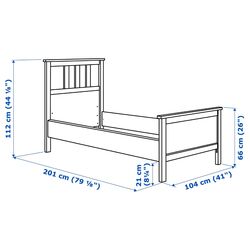 Кровать Ikea Hemnes Luroy 90х200 (Белый) Thumb