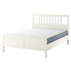 Кровать Ikea Hemnes Valevag 160x200 (Белый/Жесткий) Thumb