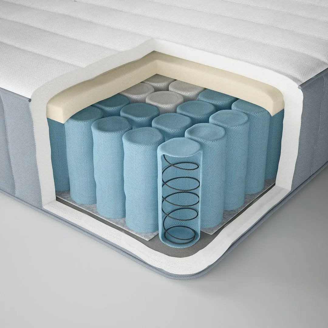 Кровать Ikea Hemnes Valevag 90x200 (Белый/Жесткий) - 6