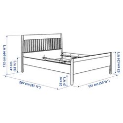 Pat Ikea Idanas 140х200 (Alb) Thumb