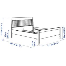 Pat Ikea Idanas 160х200 (Alb) Thumb