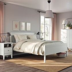 Pat Ikea Idanas Lonset 160х200 (Alb) Thumb