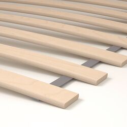 Pat Ikea Idanas Luroy cu depozitare 140x200 (Negru Maro) Thumb