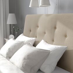Pat Ikea Idanas/Naggen cu mecanism de ridicare 140x200 (Bej) Thumb