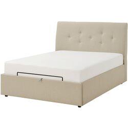 Pat Ikea Idanas/Naggen cu mecanism de ridicare 140x200 (Bej) Thumb