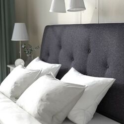 Pat Ikea Idanas sertare/tapiţat 140x200 (Gunnared Gri Inchis) Thumb