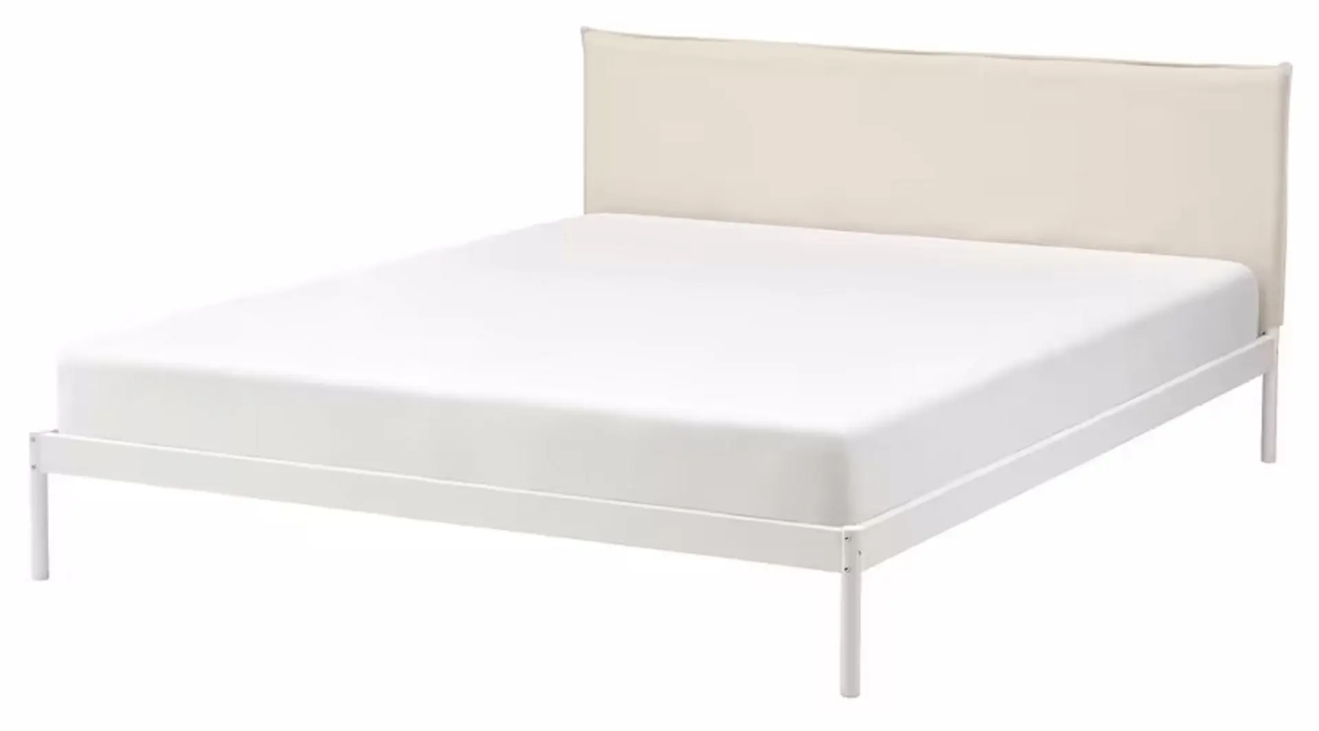 Pat Ikea Kleppstad 140x200 (Alb/Vissle Bej)