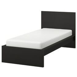 Pat Ikea Malm 90х200 (Negru-maro)
