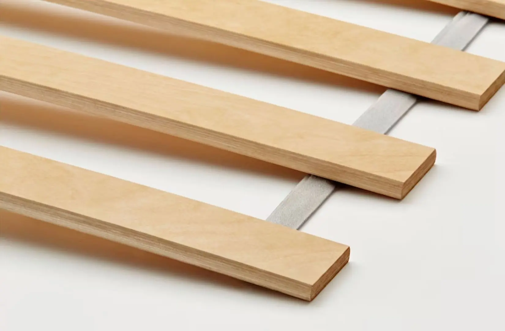 Pat Ikea Malm/Abygda ferma/cu saltea 160x200 (Furnir Stejar Alb) - 13