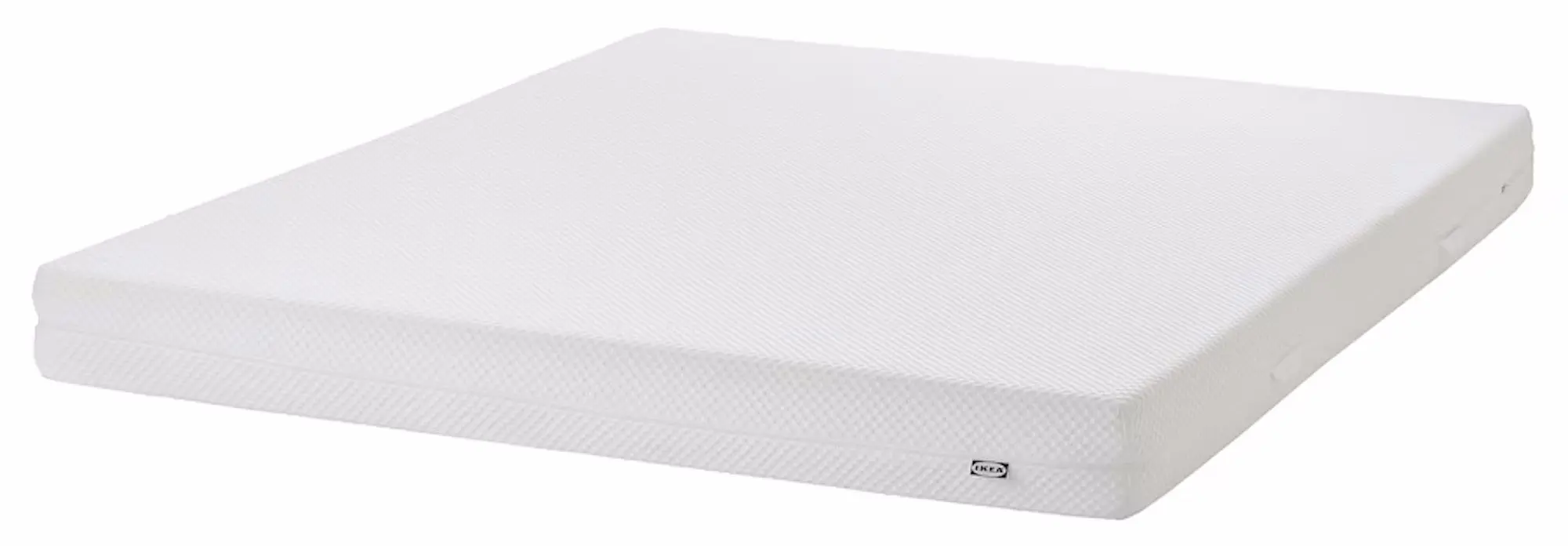 Pat Ikea Malm/Abygda ferma/cu saltea 160x200 (Alb) - 3