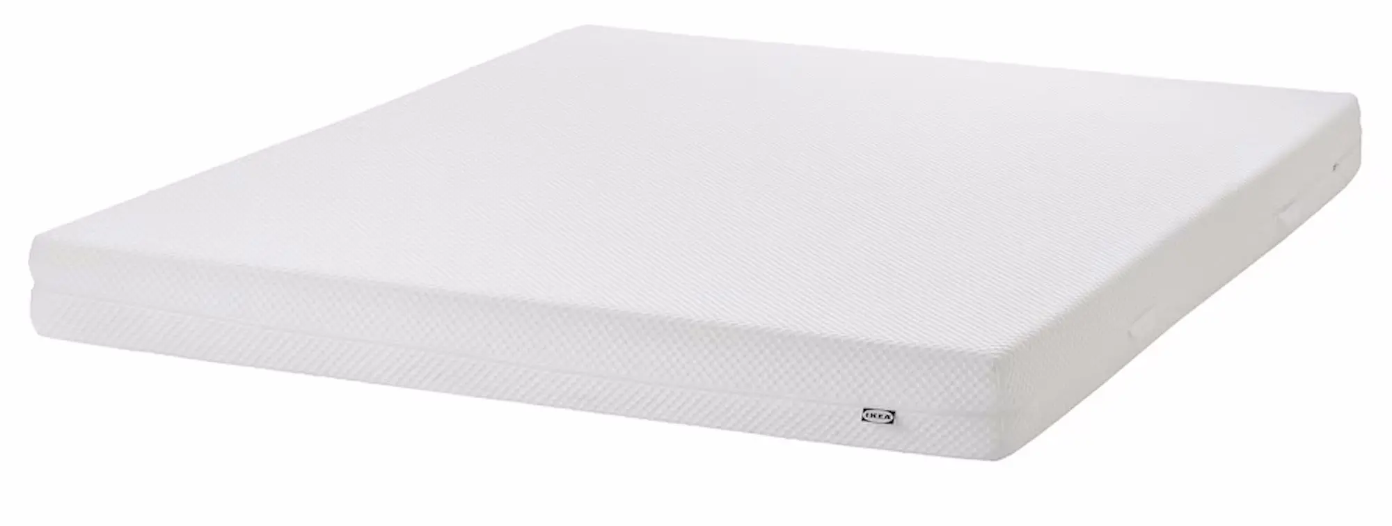 Pat Ikea Malm/Abygda ferma/cu saltea 180x200 (Furnir Stejar Alb) - 3