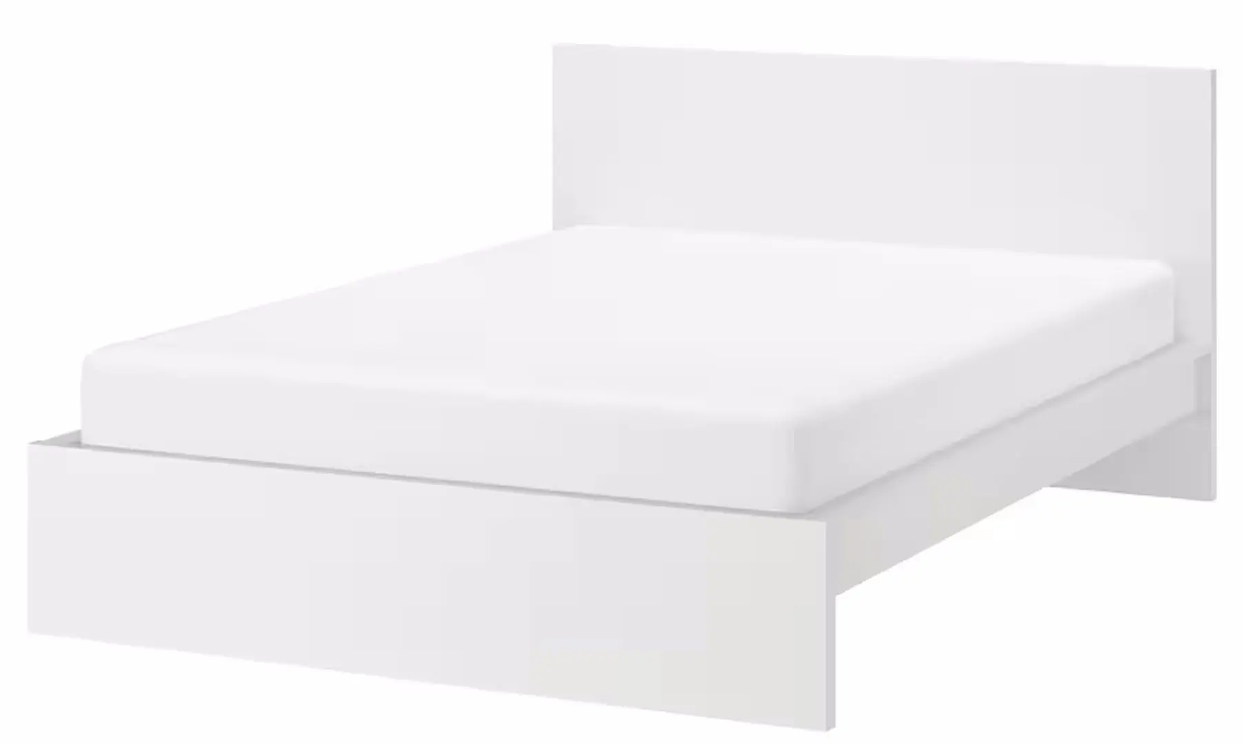 Кровать Ikea Malm/Lindbaden 180x200 (Белый) - 2