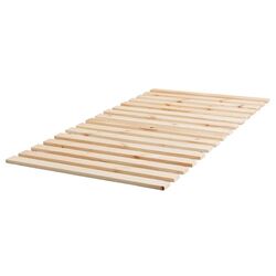 Pat Ikea Malm/Lindbaden 2 cutii depozitare 90x200 (Alb) Thumb