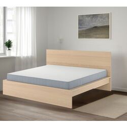 Pat Ikea Malm/Lonset 160x200 (Furnir Stejar Alb)