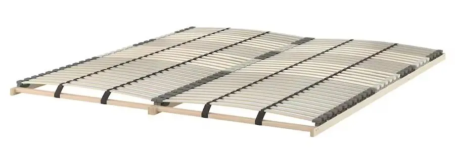 Pat Ikea Malm/Lonset 4 cutii depozitare 160x200 (Alb)