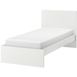 Кровать Ikea Malm/Lonset 90х200 (Белый)