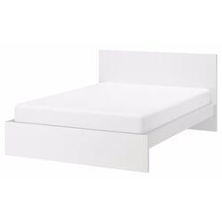 Кровать Ikea Malm/Luroy 180x200 (Белый) Thumb