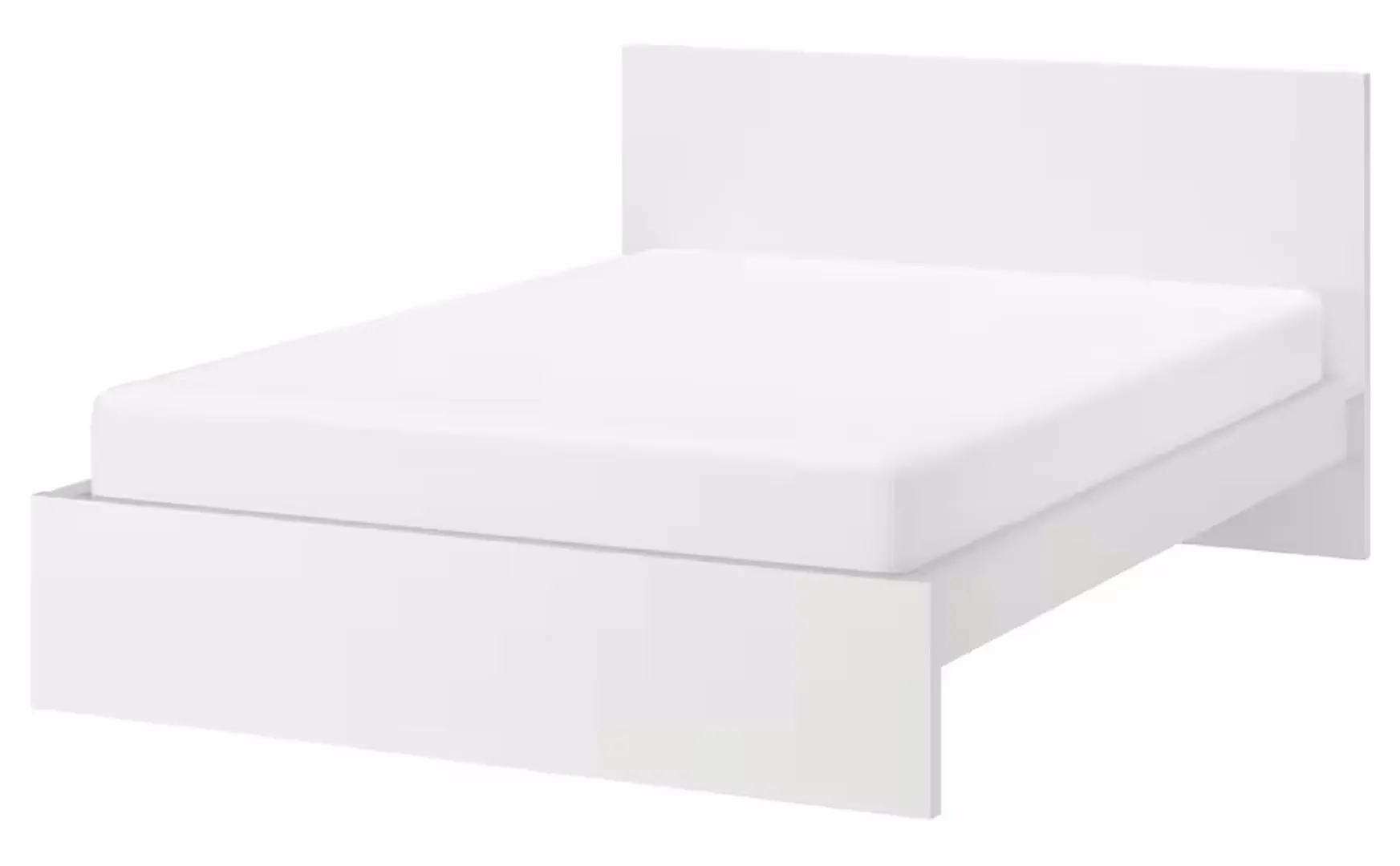 Кровать Ikea Malm/Luroy 180x200 (Белый) - 8
