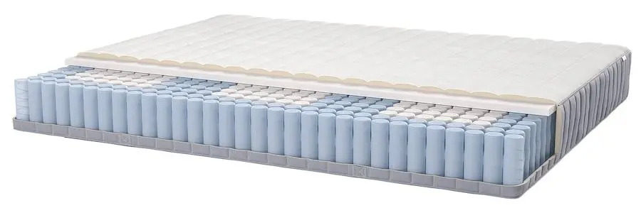 Pat Ikea Malm/Valevag 140x200 (Furnir Stejar Alb/Extra Ferma) - 8